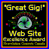 Great Gig Web Site Award